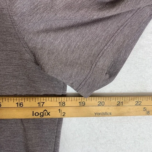 Lululemon Evolution Short-Sleeve Polo Shirt Men's Small Gray Stretch Performance - Picture 6 of 8